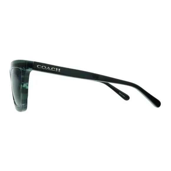 Coach 0HC8203 547687 Emerald Glitter Varsity Stripe Square Sunglasses Coach | Accessories | Coach Hc8203 547687 Emerald Glitter  main image 2